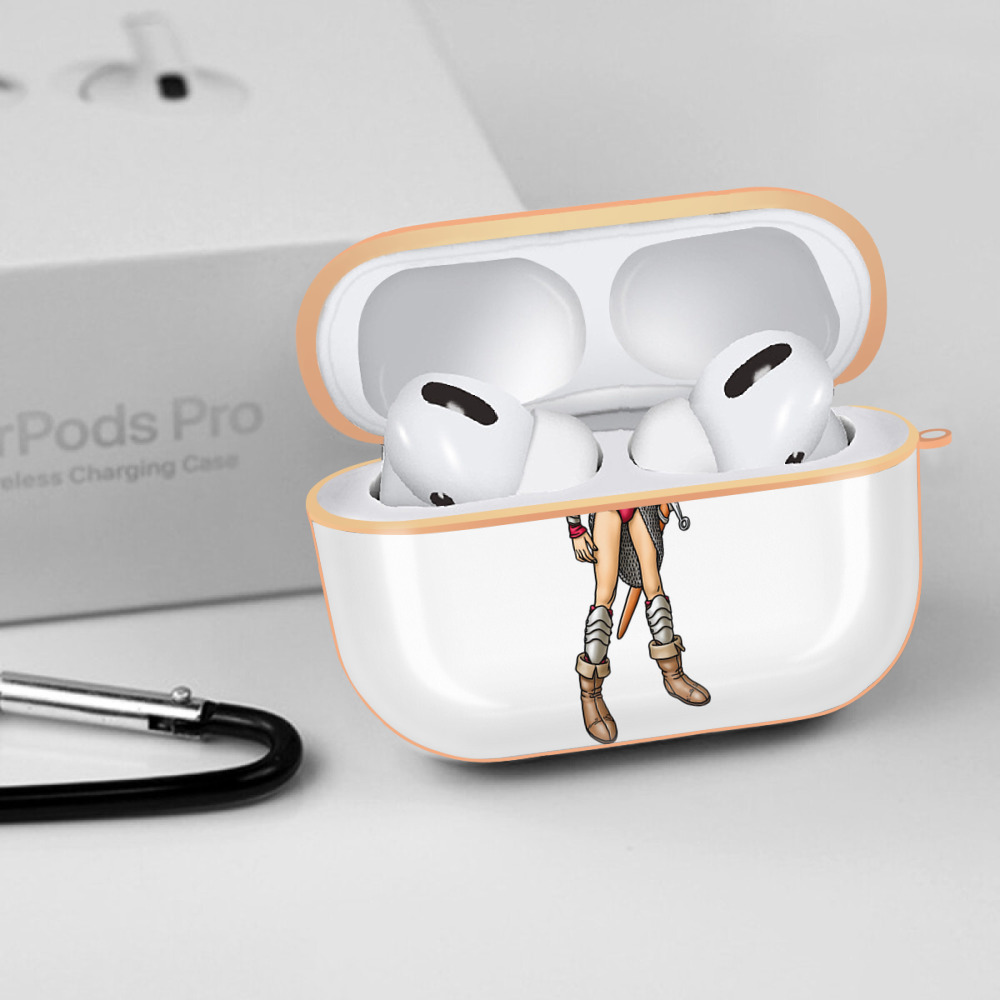 ドラゴンクエスト Doragon Kuesuto Dragon Quest 【AirPods Pro用】ハードシェル保護ケース｜耐衝撃・防指紋・カラビナ付き商品仕様