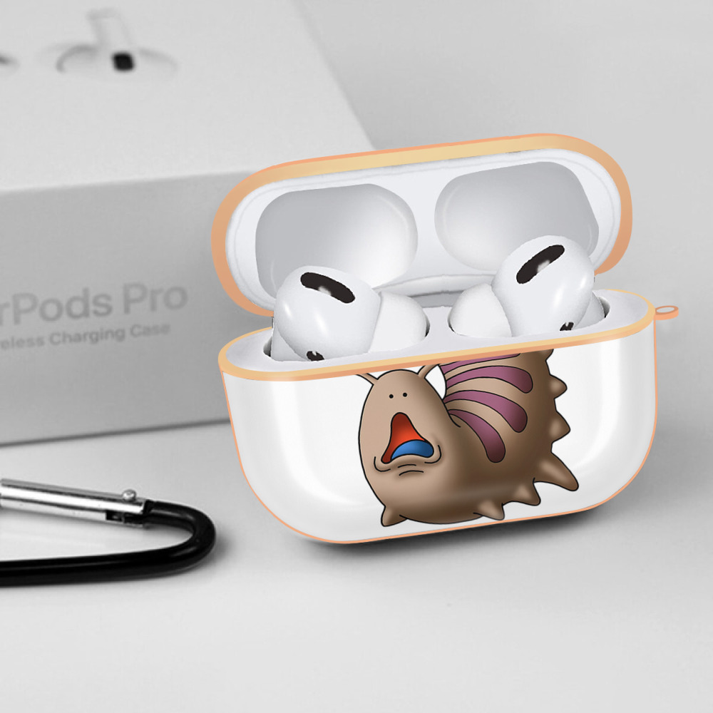 ドラゴンクエスト Doragon Kuesuto Dragon Quest 【AirPods Pro用】ハードシェル保護ケース｜耐衝撃・防指紋・カラビナ付き商品仕様