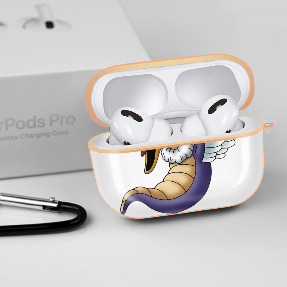 ドラゴンクエスト Doragon Kuesuto Dragon Quest 【AirPods Pro用】ハードシェル保護ケース｜耐衝撃・防指紋・カラビナ付き商品仕様