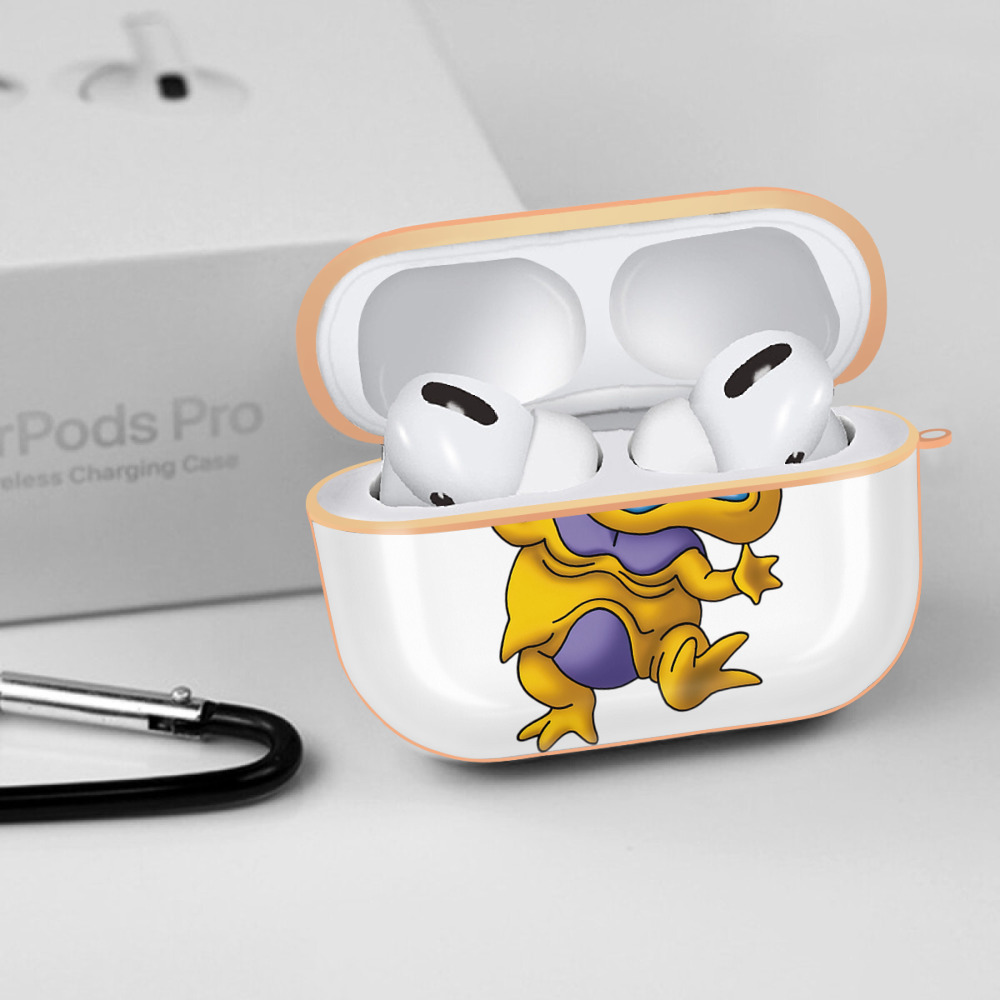ドラゴンクエスト Doragon Kuesuto Dragon Quest 【AirPods Pro用】ハードシェル保護ケース｜耐衝撃・防指紋・カラビナ付き商品仕様