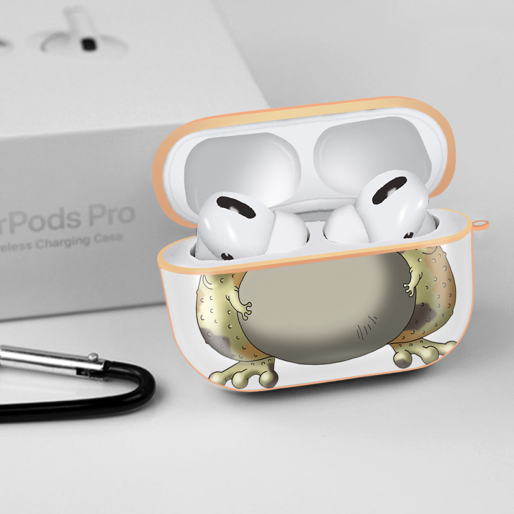 ドラゴンクエスト Doragon Kuesuto Dragon Quest 【AirPods Pro用】ハードシェル保護ケース｜耐衝撃・防指紋・カラビナ付き商品仕様