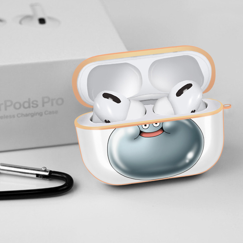 ドラゴンクエスト Doragon Kuesuto Dragon Quest 【AirPods Pro用】ハードシェル保護ケース｜耐衝撃・防指紋・カラビナ付き商品仕様