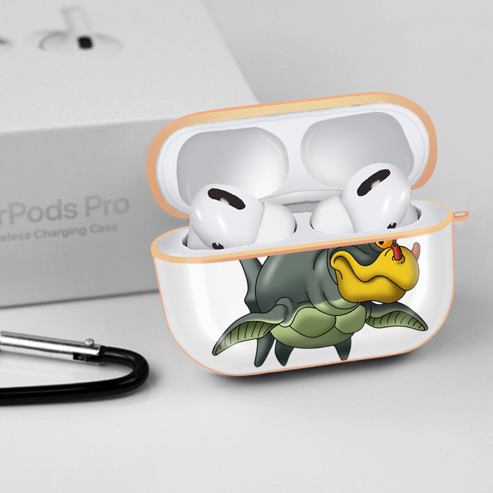 ドラゴンクエスト Doragon Kuesuto Dragon Quest 【AirPods Pro用】ハードシェル保護ケース｜耐衝撃・防指紋・カラビナ付き商品仕様