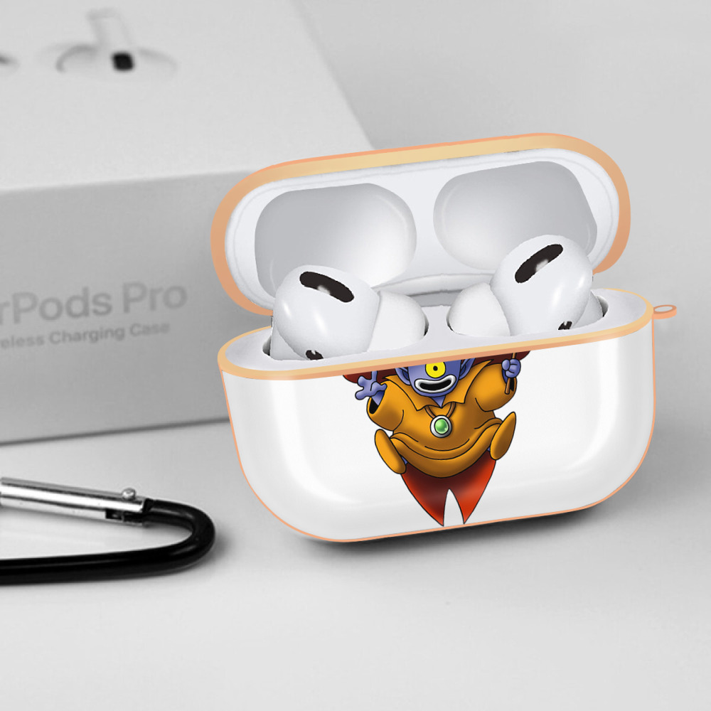 ドラゴンクエスト Doragon Kuesuto Dragon Quest 【AirPods Pro用】ハードシェル保護ケース｜耐衝撃・防指紋・カラビナ付き商品仕様