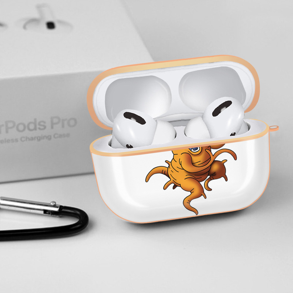 ドラゴンクエスト Doragon Kuesuto Dragon Quest 【AirPods Pro用】ハードシェル保護ケース｜耐衝撃・防指紋・カラビナ付き商品仕様