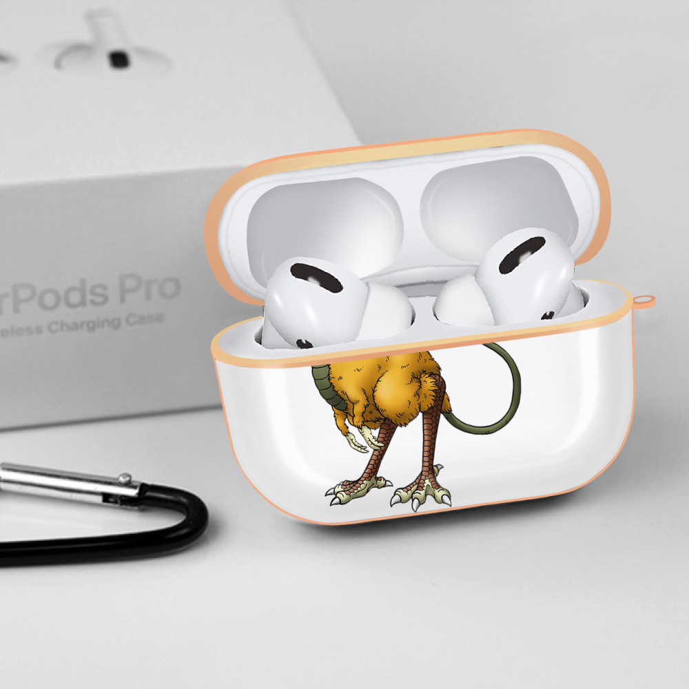 ドラゴンクエスト Doragon Kuesuto Dragon Quest 【AirPods Pro用】ハードシェル保護ケース｜耐衝撃・防指紋・カラビナ付き商品仕様