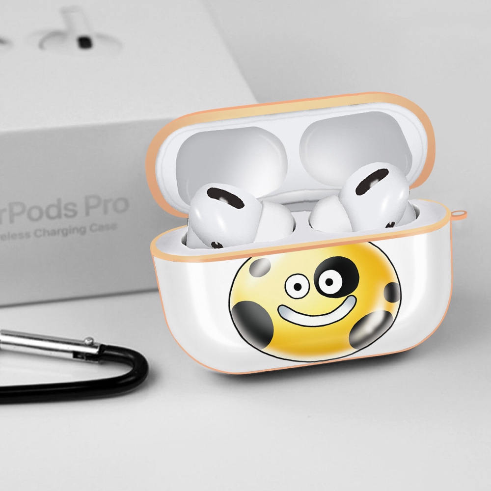 ドラゴンクエスト Doragon Kuesuto Dragon Quest 【AirPods Pro用】ハードシェル保護ケース｜耐衝撃・防指紋・カラビナ付き商品仕様