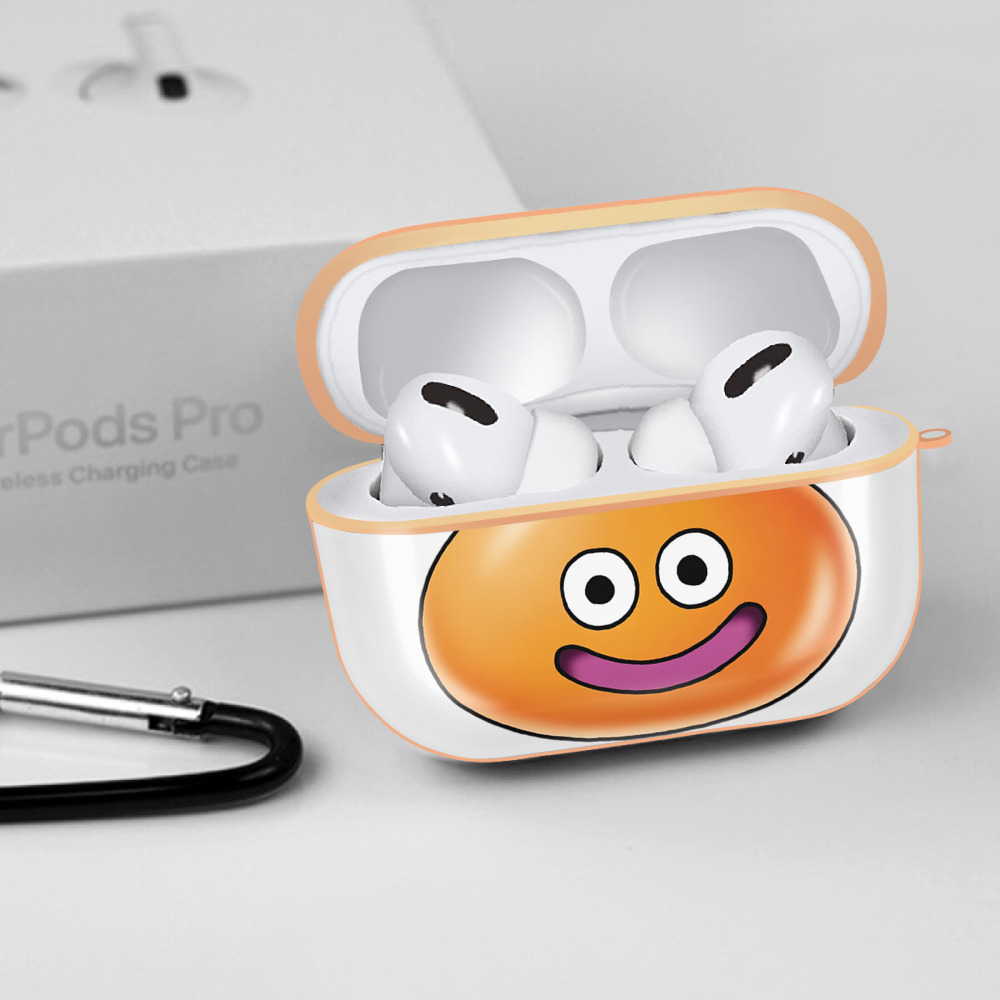 ドラゴンクエスト Doragon Kuesuto Dragon Quest 【AirPods Pro用】ハードシェル保護ケース｜耐衝撃・防指紋・カラビナ付き商品仕様