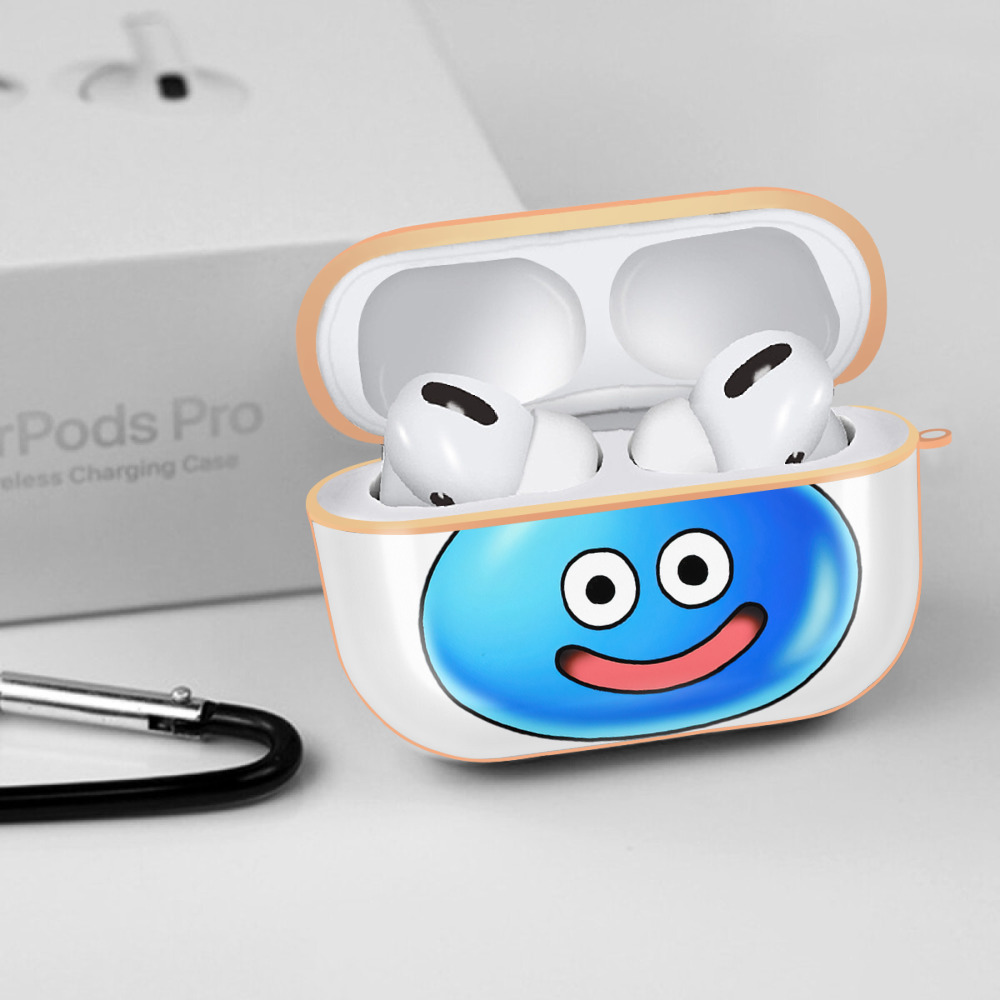 ドラゴンクエスト Doragon Kuesuto Dragon Quest 【AirPods Pro用】ハードシェル保護ケース｜耐衝撃・防指紋・カラビナ付き商品仕様