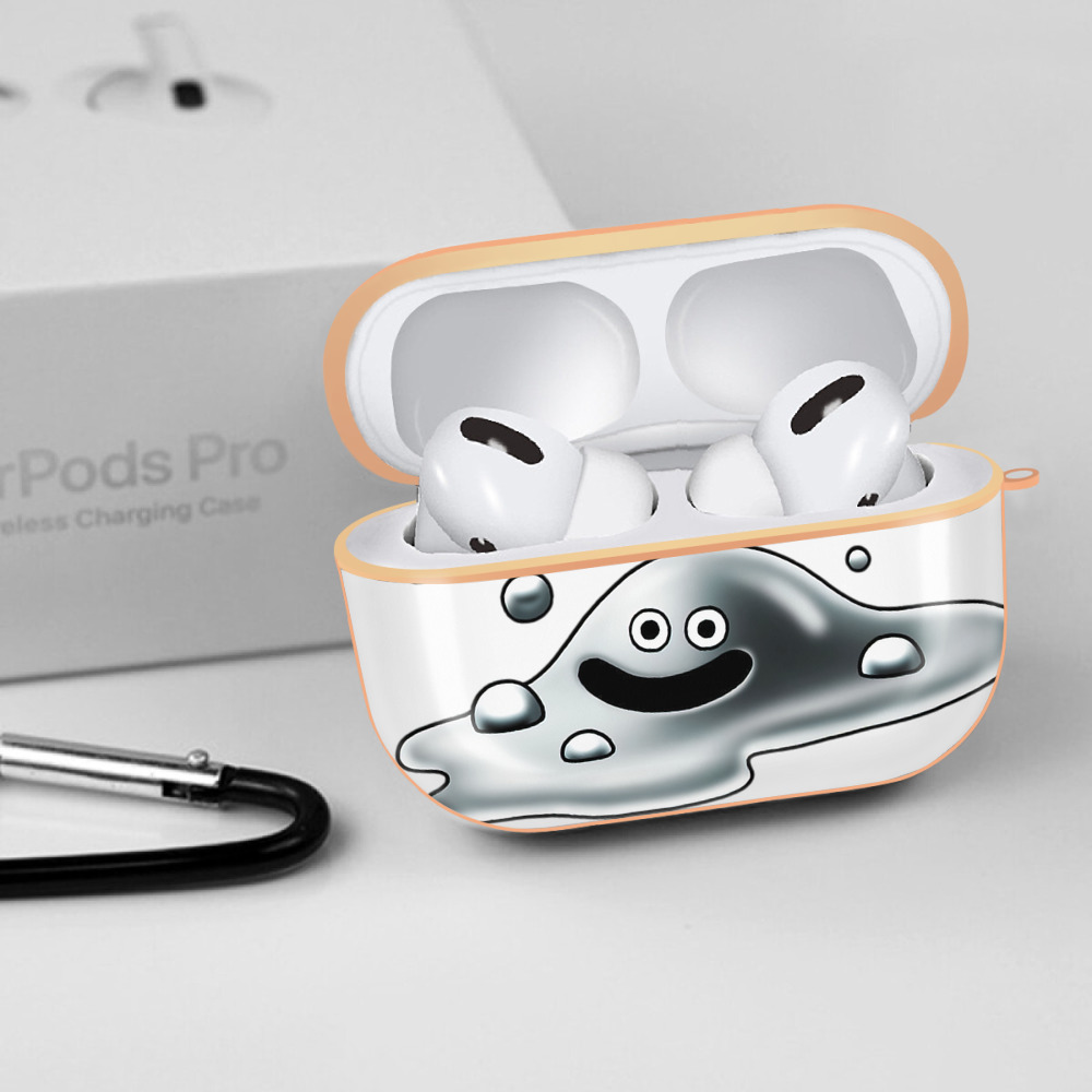 ドラゴンクエスト Doragon Kuesuto Dragon Quest 【AirPods Pro用】ハードシェル保護ケース｜耐衝撃・防指紋・カラビナ付き商品仕様