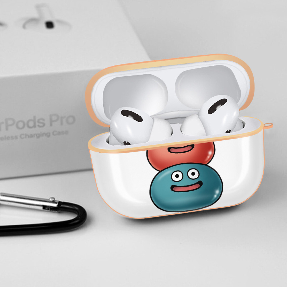 ドラゴンクエスト Doragon Kuesuto Dragon Quest 【AirPods Pro用】ハードシェル保護ケース｜耐衝撃・防指紋・カラビナ付き商品仕様