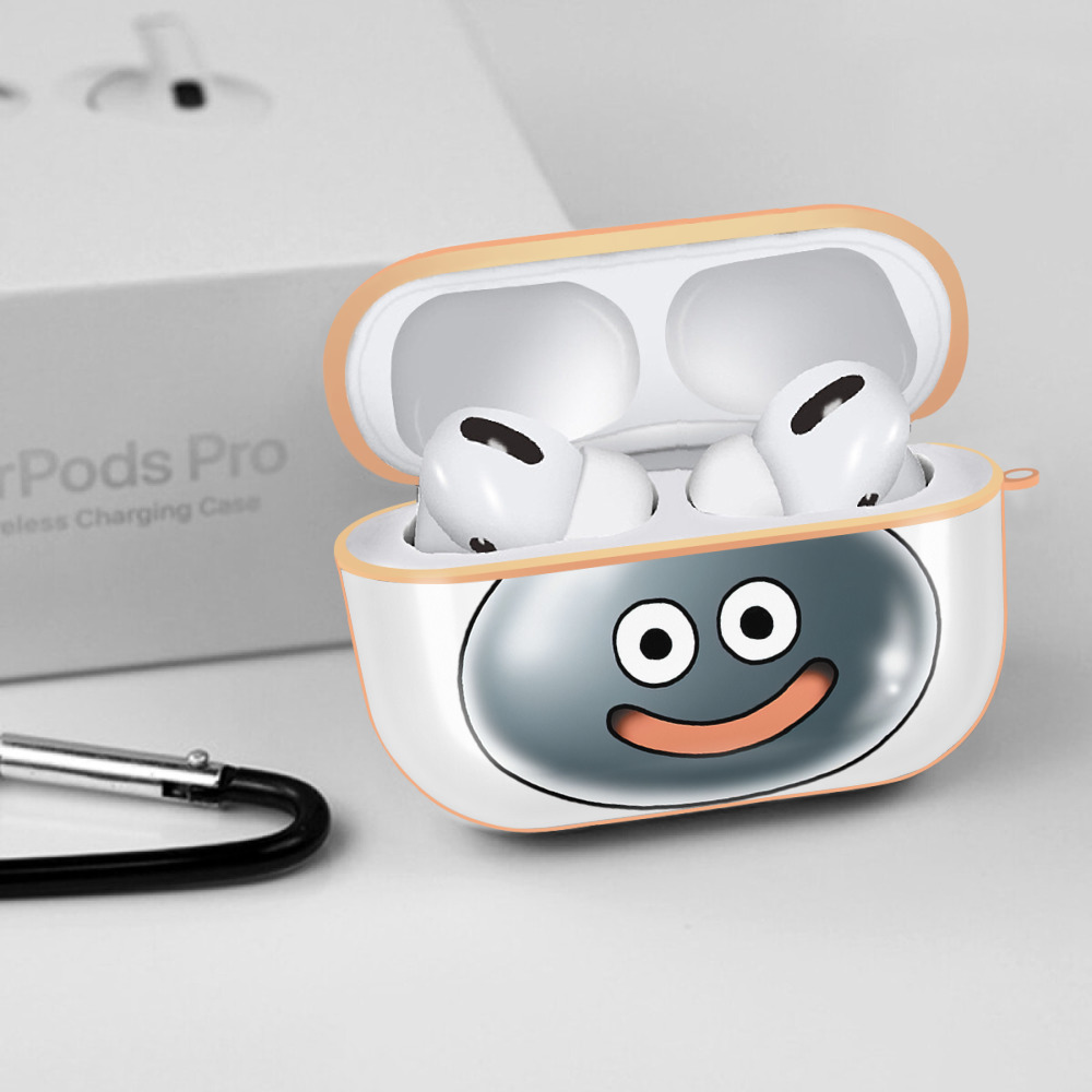 ドラゴンクエスト Doragon Kuesuto Dragon Quest 【AirPods Pro用】ハードシェル保護ケース｜耐衝撃・防指紋・カラビナ付き商品仕様