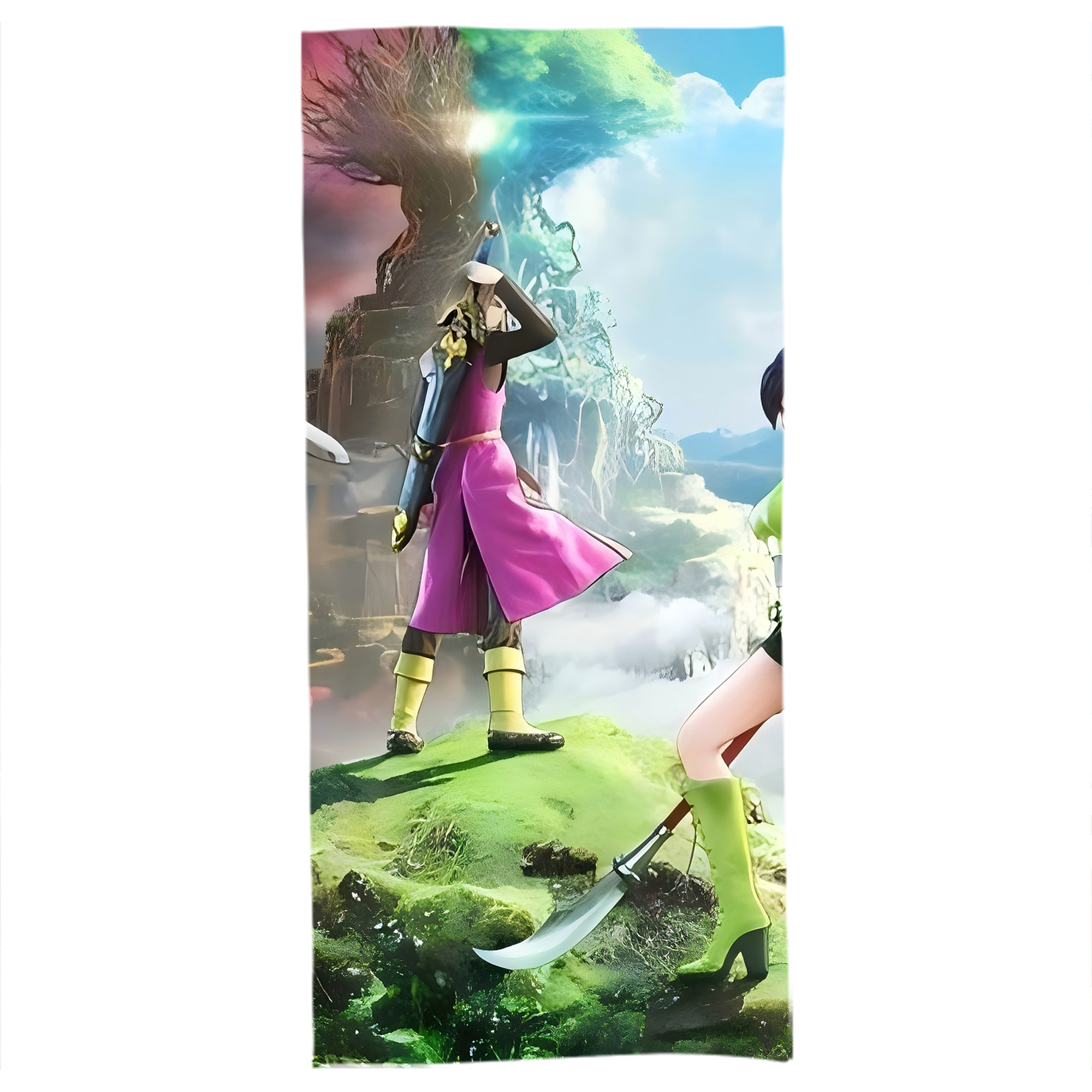（画像用） ドラゴンクエスト Doragon Kuesuto Dragon Quest 大判バスタオル 70×140cm 吸水速乾 柔らかい肌触り