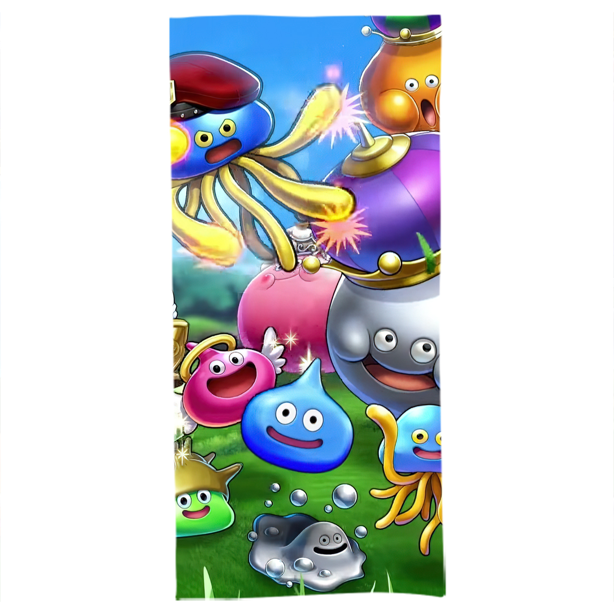 （画像用） ドラゴンクエスト Doragon Kuesuto Dragon Quest 大判バスタオル 70×140cm 吸水速乾 柔らかい肌触り