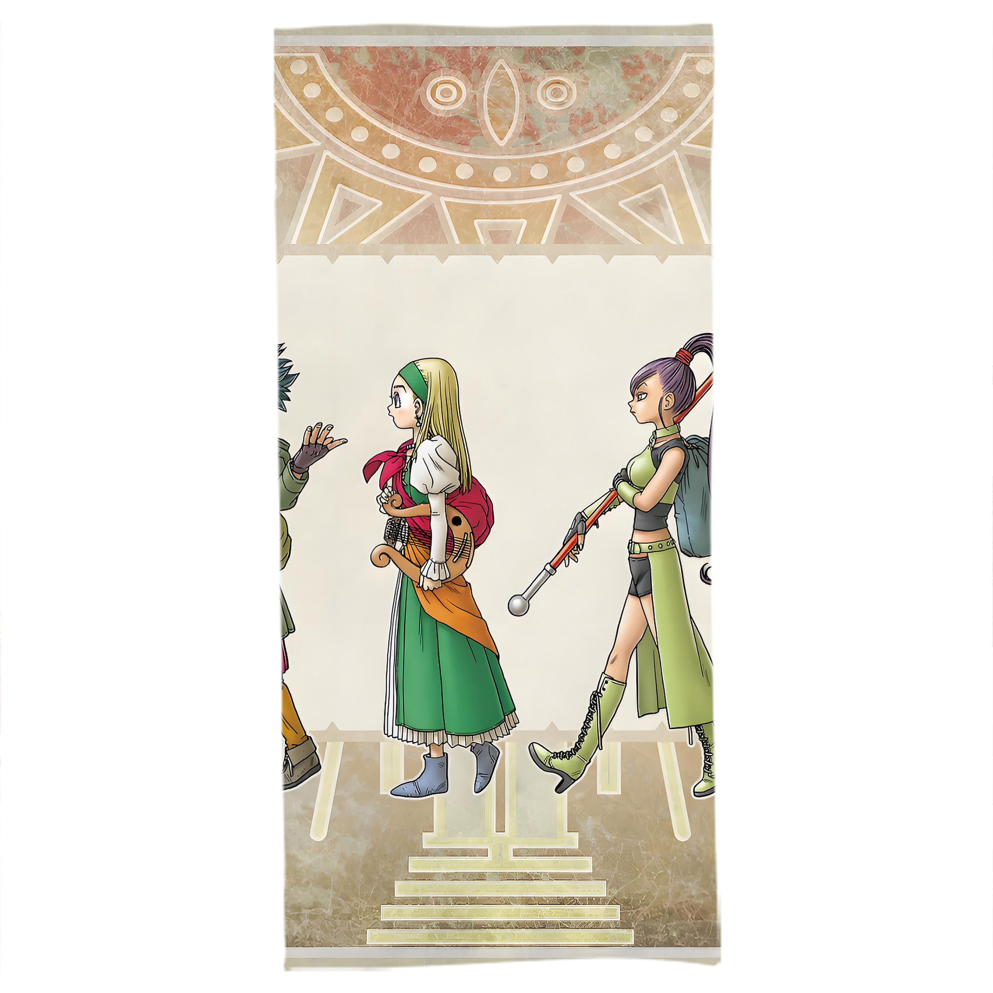 （画像用） ドラゴンクエスト Doragon Kuesuto Dragon Quest 大判バスタオル 70×140cm 吸水速乾 柔らかい肌触り