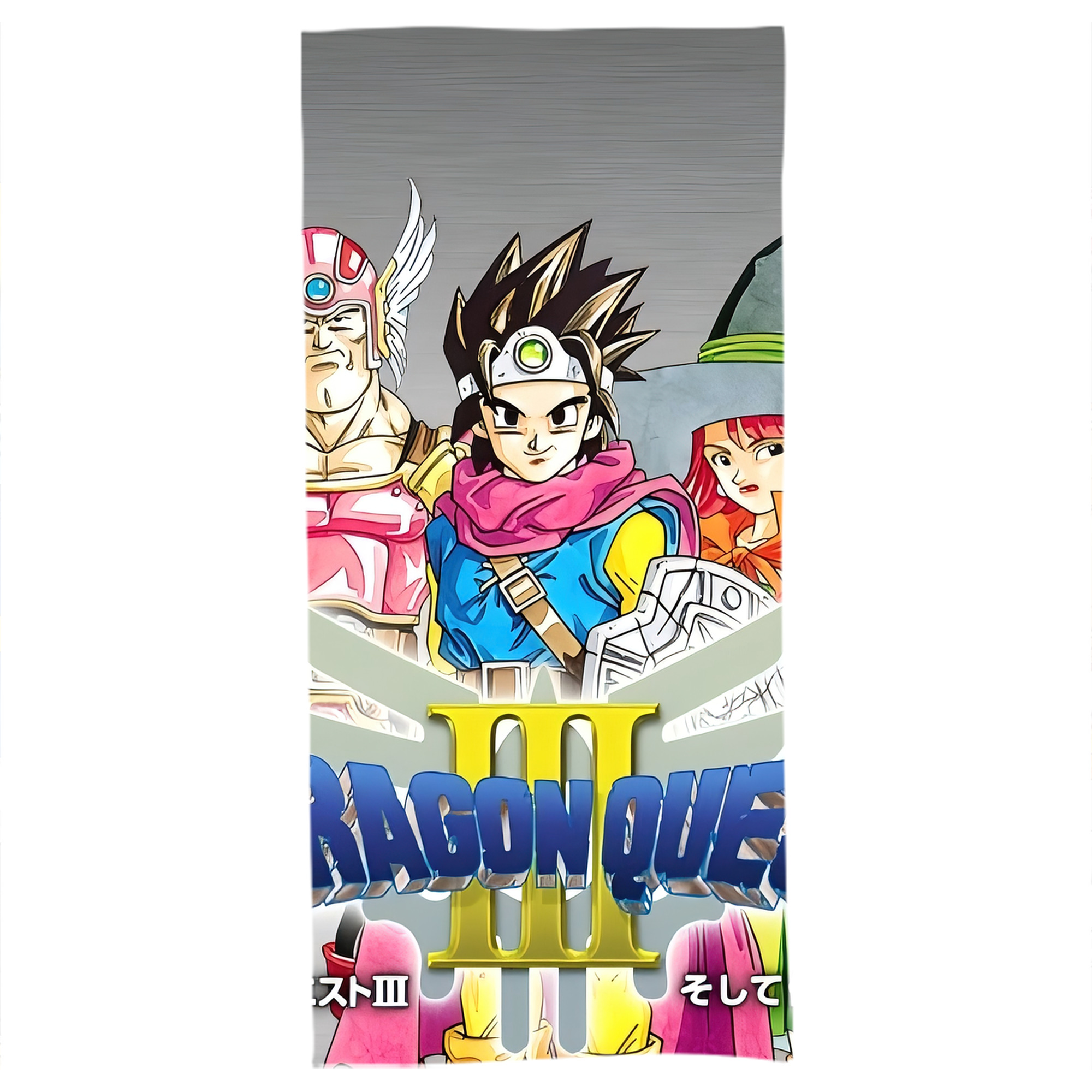 （画像用） ドラゴンクエスト Doragon Kuesuto Dragon Quest 大判バスタオル 70×140cm 吸水速乾 柔らかい肌触り
