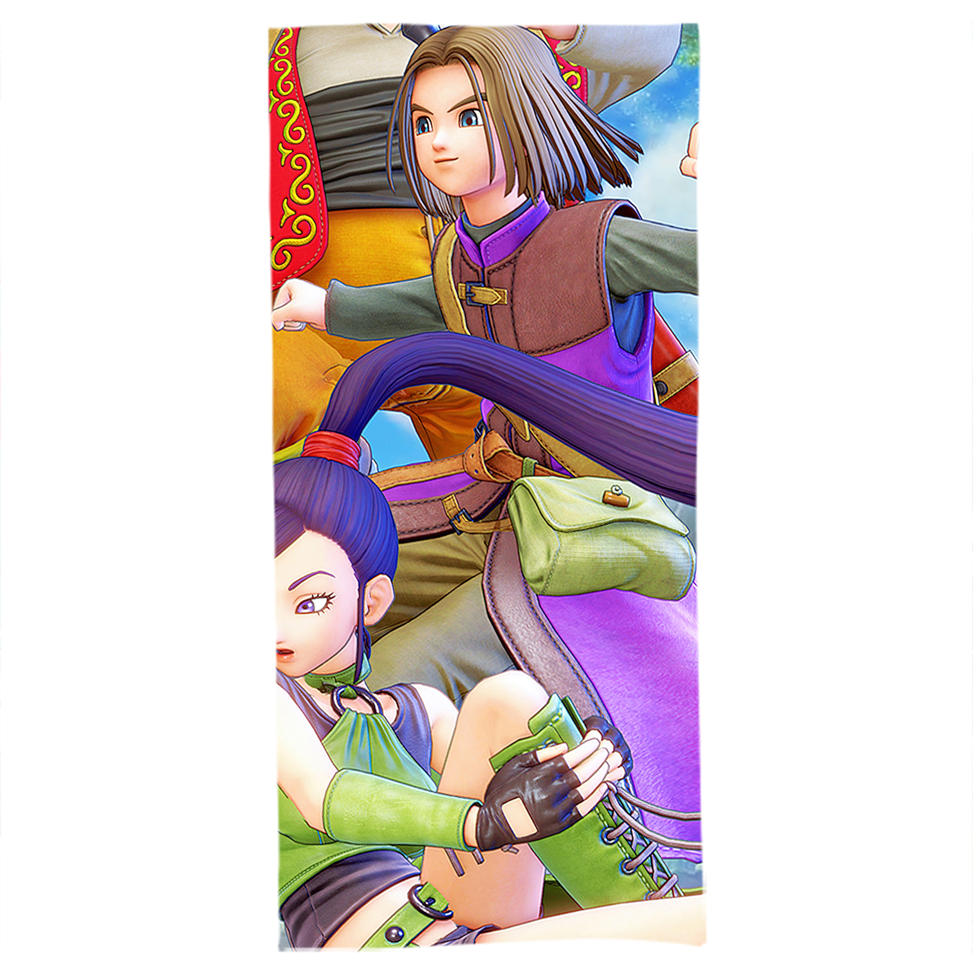 （画像用） ドラゴンクエスト Doragon Kuesuto Dragon Quest 大判バスタオル 70×140cm 吸水速乾 柔らかい肌触り