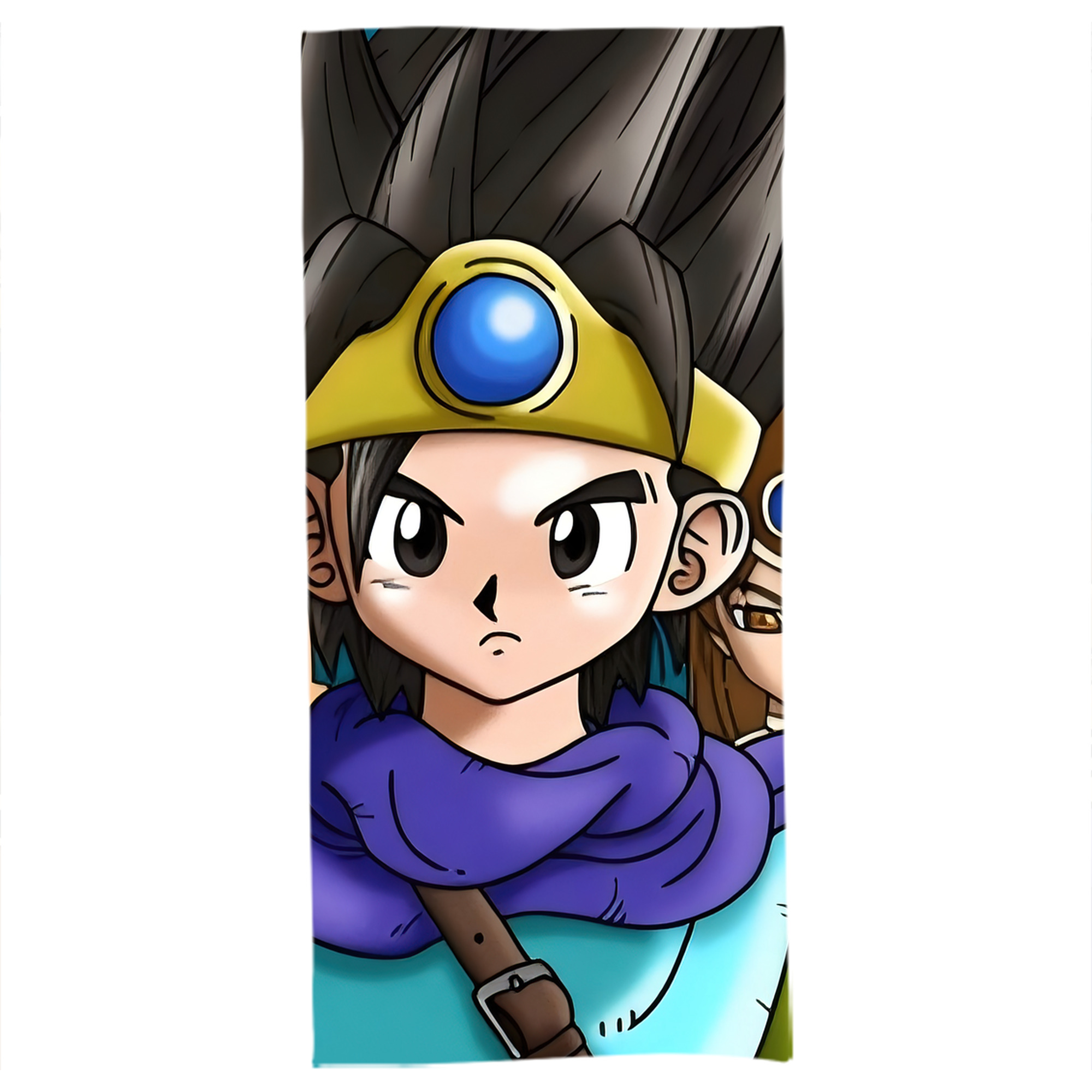 （画像用） ドラゴンクエスト Doragon Kuesuto Dragon Quest 大判バスタオル 70×140cm 吸水速乾 柔らかい肌触り