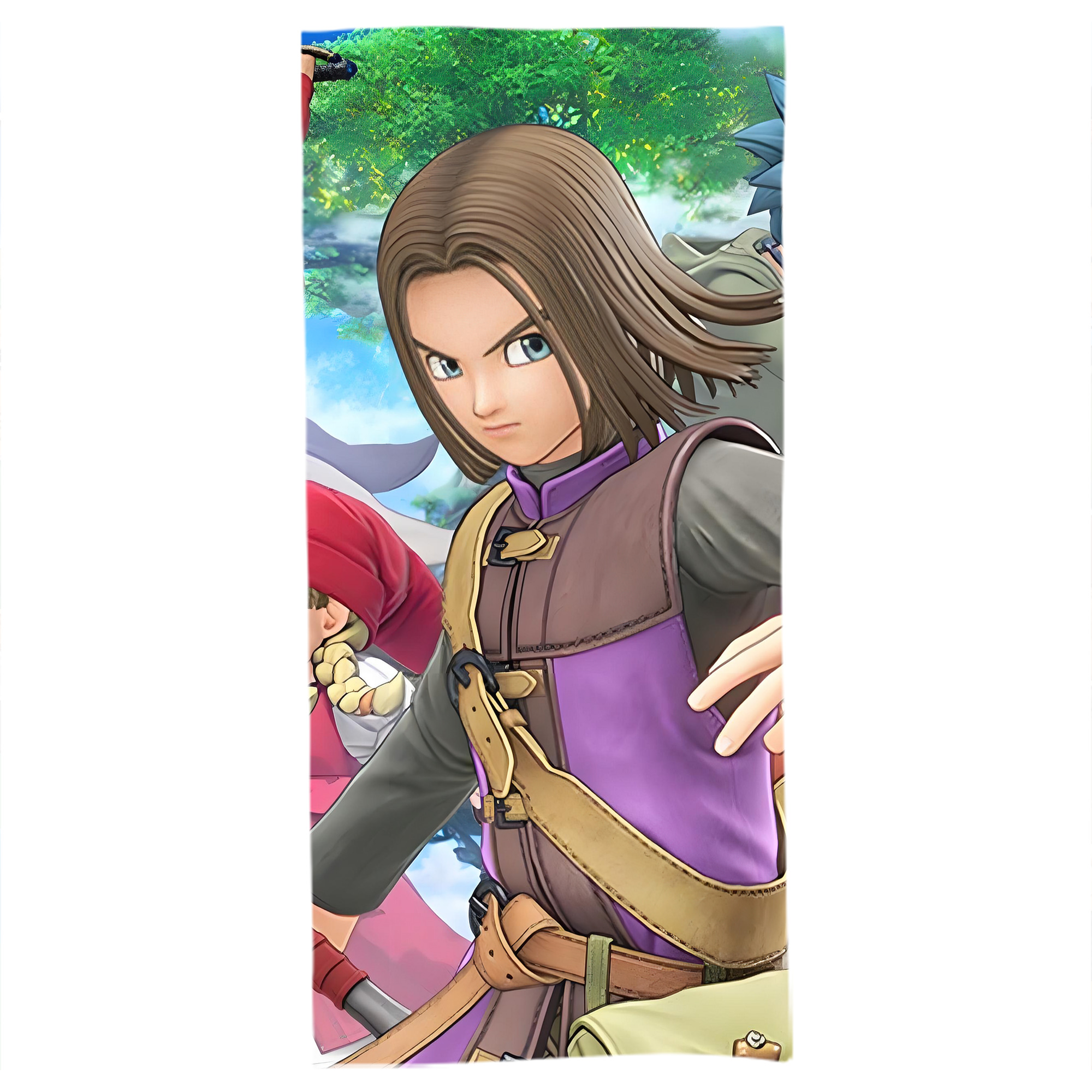 （画像用） ドラゴンクエスト Doragon Kuesuto Dragon Quest 大判バスタオル 70×140cm 吸水速乾 柔らかい肌触り