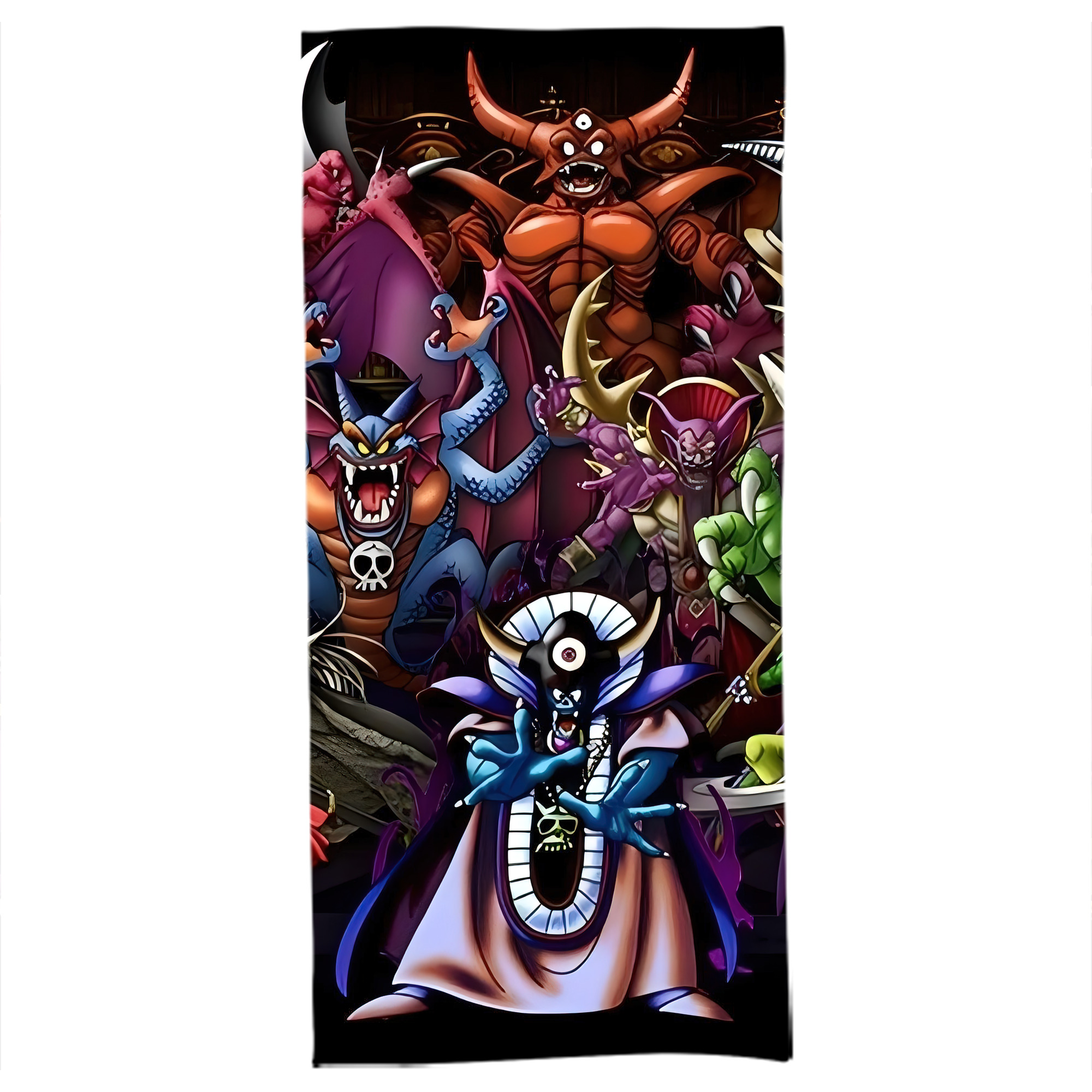 （画像用） ドラゴンクエスト Doragon Kuesuto Dragon Quest 大判バスタオル 70×140cm 吸水速乾 柔らかい肌触り