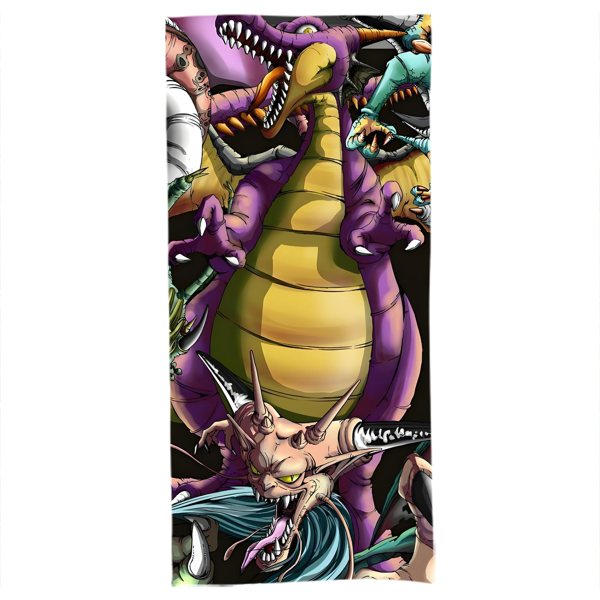 （画像用） ドラゴンクエスト Doragon Kuesuto Dragon Quest 大判バスタオル 70×140cm 吸水速乾 柔らかい肌触り