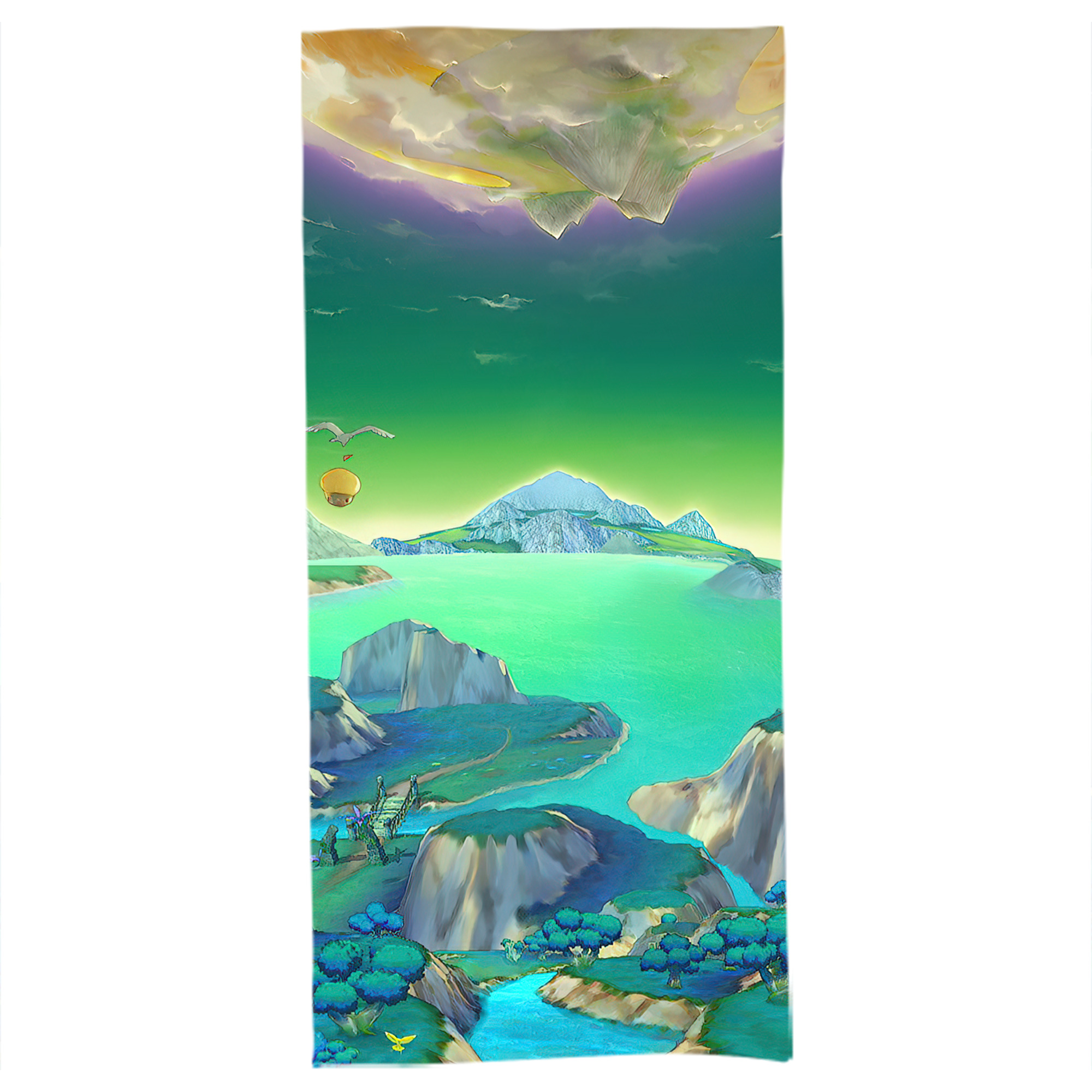 （画像用） ドラゴンクエスト Doragon Kuesuto Dragon Quest 大判バスタオル 70×140cm 吸水速乾 柔らかい肌触り