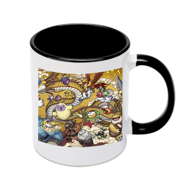 （画像用） ドラゴンクエスト Doragon Kuesuto Dragon Quest カラーマグカップ