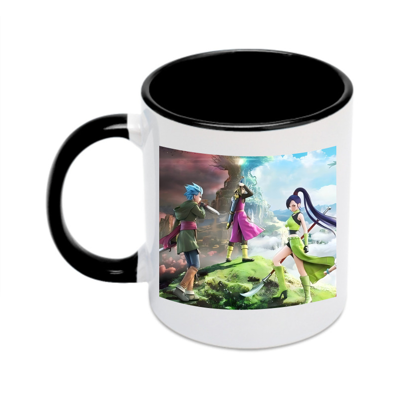 （画像用） ドラゴンクエスト Doragon Kuesuto Dragon Quest カラーマグカップ