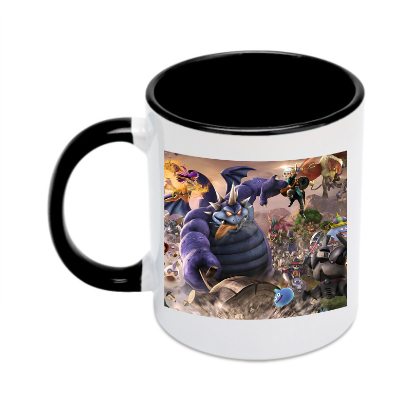 （画像用） ドラゴンクエスト Doragon Kuesuto Dragon Quest カラーマグカップ