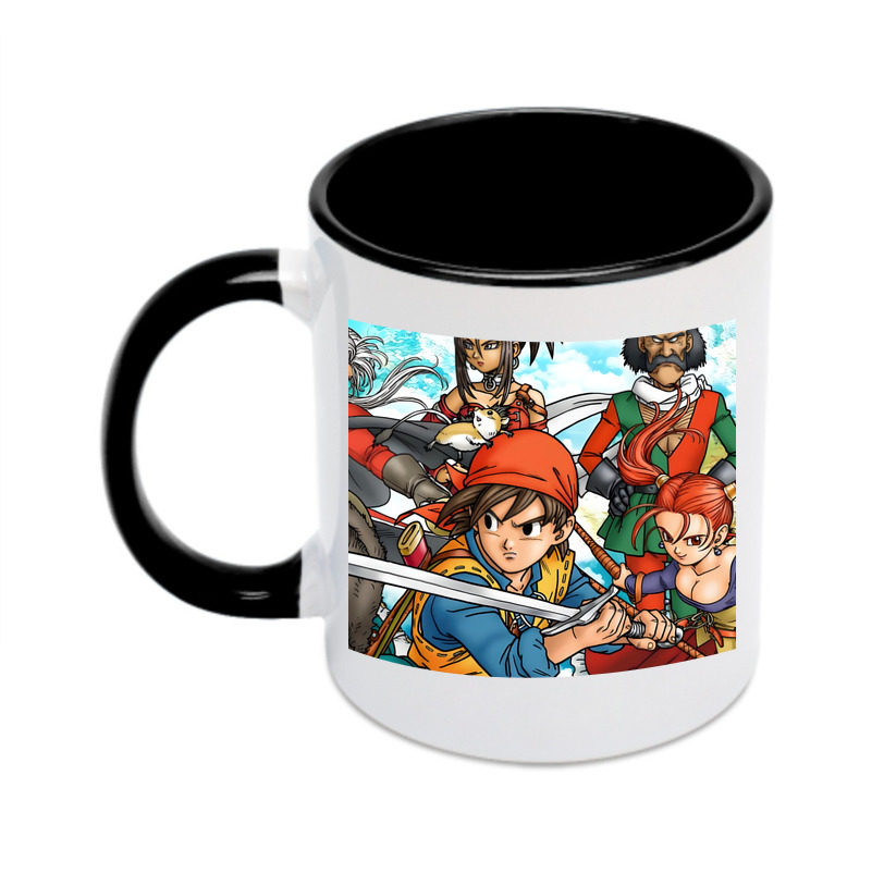 （画像用） ドラゴンクエスト Doragon Kuesuto Dragon Quest カラーマグカップ