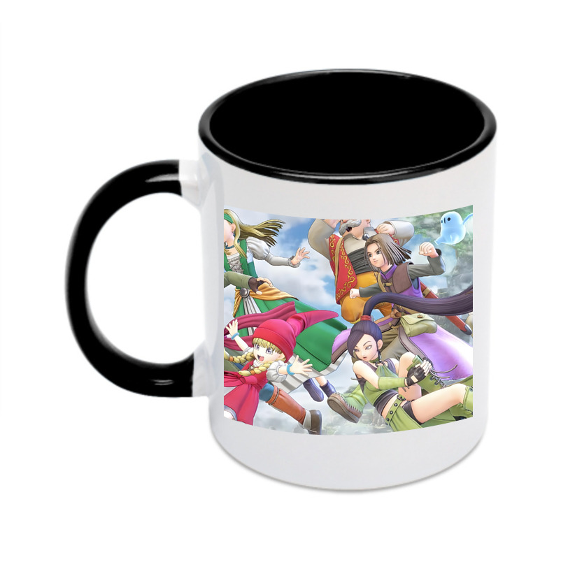 （画像用） ドラゴンクエスト Doragon Kuesuto Dragon Quest カラーマグカップ