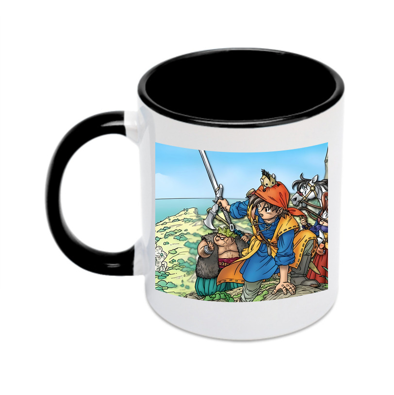 （画像用） ドラゴンクエスト Doragon Kuesuto Dragon Quest カラーマグカップ
