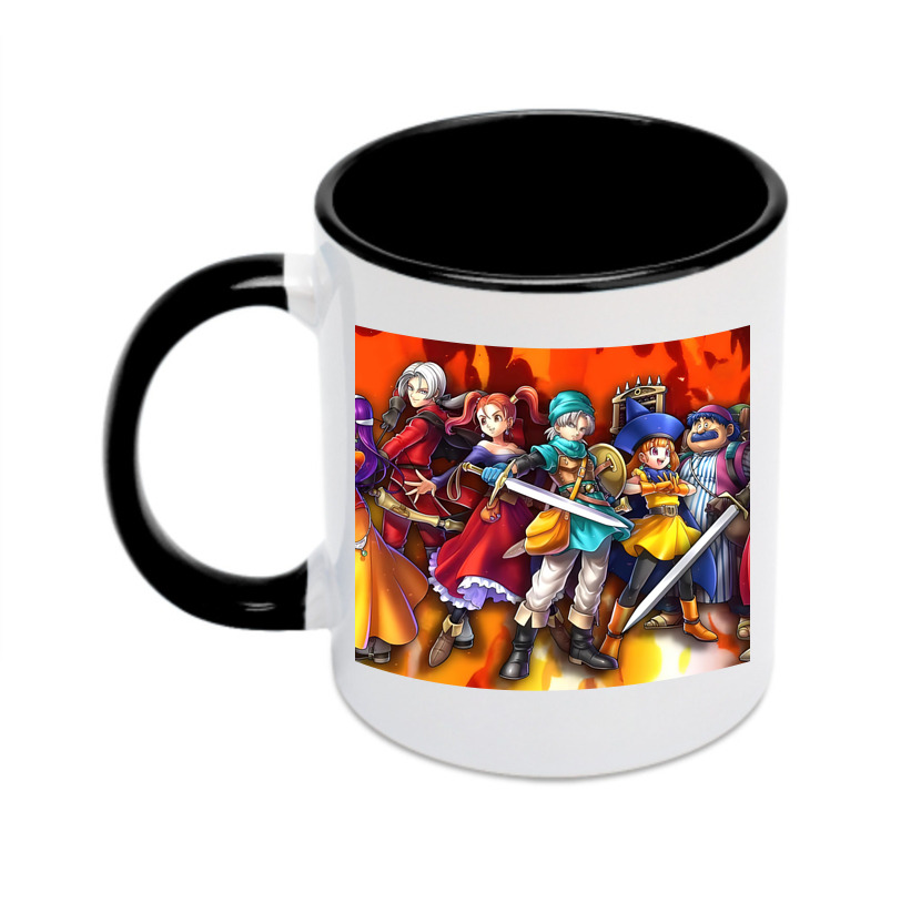 （画像用） ドラゴンクエスト Doragon Kuesuto Dragon Quest カラーマグカップ