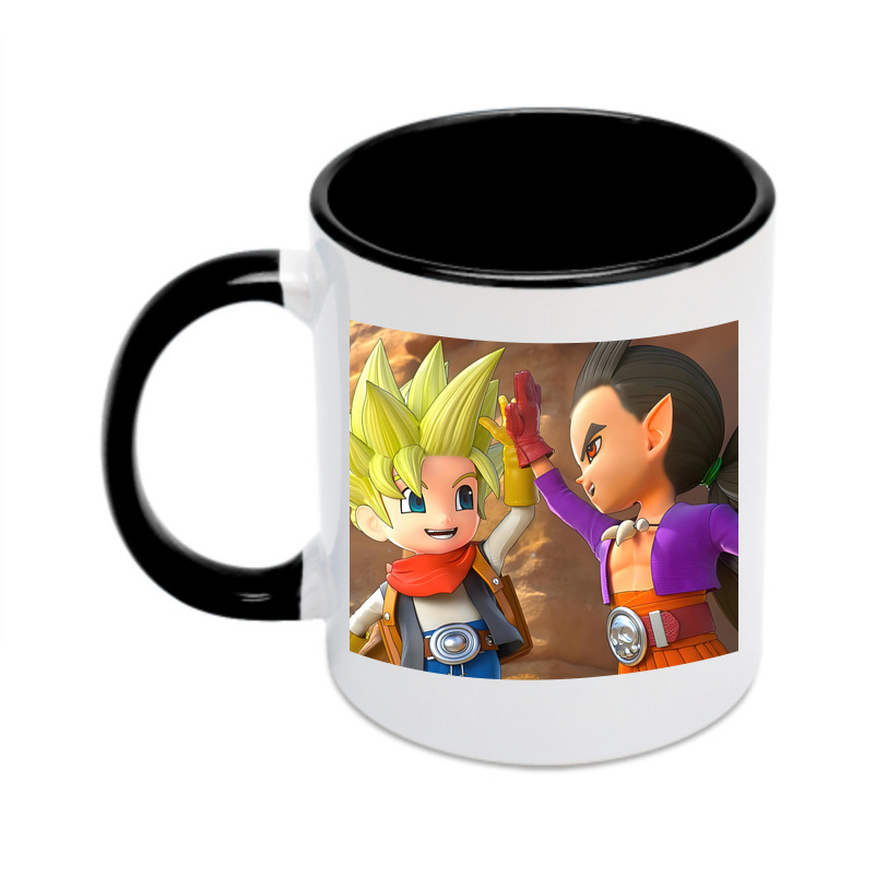 （画像用） ドラゴンクエスト Doragon Kuesuto Dragon Quest カラーマグカップ