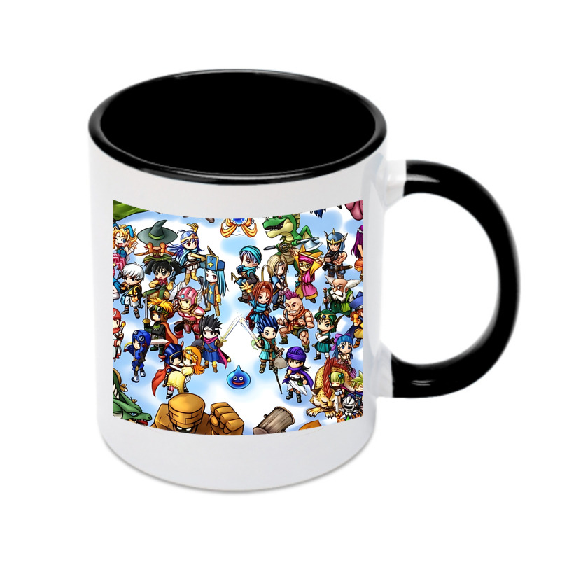 （画像用） ドラゴンクエスト Doragon Kuesuto Dragon Quest カラーマグカップ