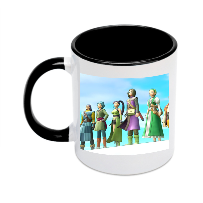 （画像用） ドラゴンクエスト Doragon Kuesuto Dragon Quest カラーマグカップ