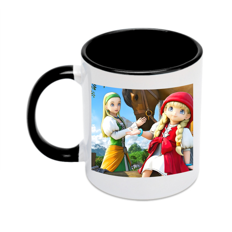（画像用） ドラゴンクエスト Doragon Kuesuto Dragon Quest カラーマグカップ