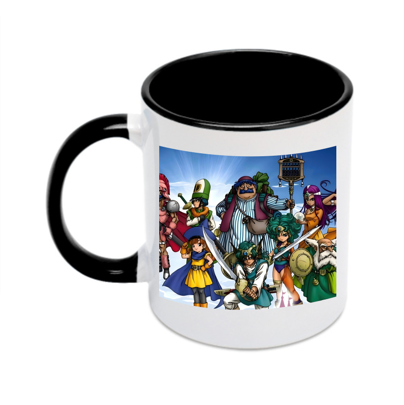 （画像用） ドラゴンクエスト Doragon Kuesuto Dragon Quest カラーマグカップ