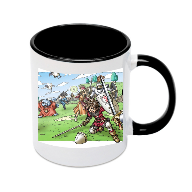 （画像用） ドラゴンクエスト Doragon Kuesuto Dragon Quest カラーマグカップ