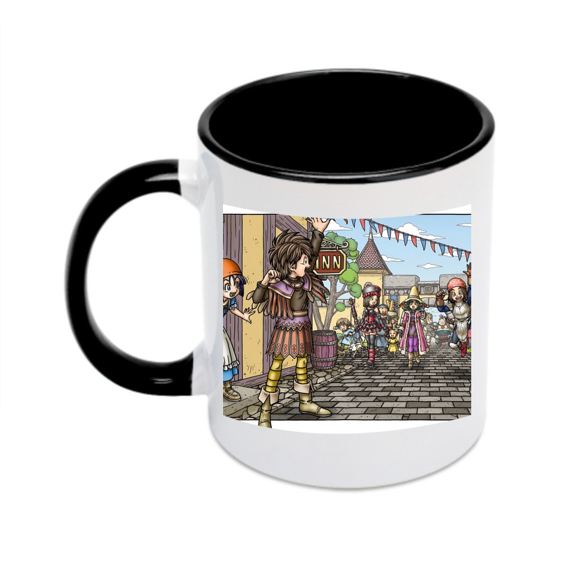 （画像用） ドラゴンクエスト Doragon Kuesuto Dragon Quest カラーマグカップ