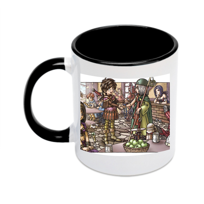 （画像用） ドラゴンクエスト Doragon Kuesuto Dragon Quest カラーマグカップ