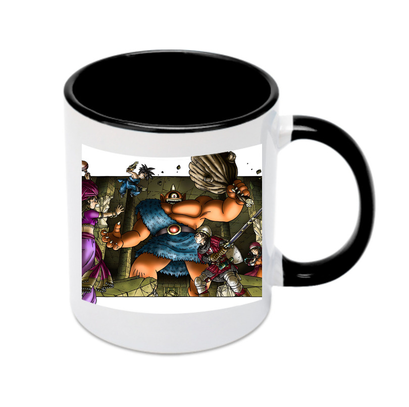 （画像用） ドラゴンクエスト Doragon Kuesuto Dragon Quest カラーマグカップ