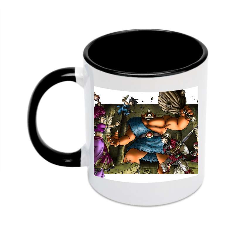 （画像用） ドラゴンクエスト Doragon Kuesuto Dragon Quest カラーマグカップ