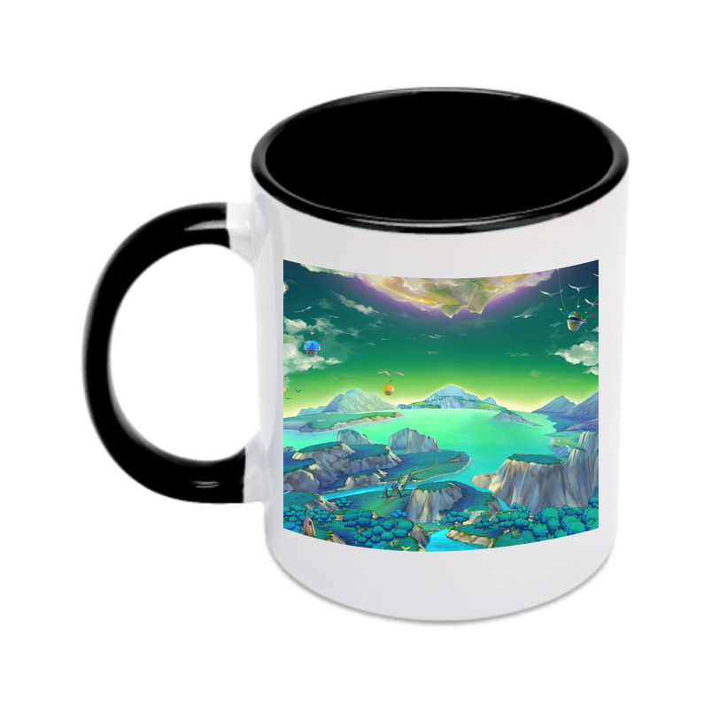（画像用） ドラゴンクエスト Doragon Kuesuto Dragon Quest カラーマグカップ