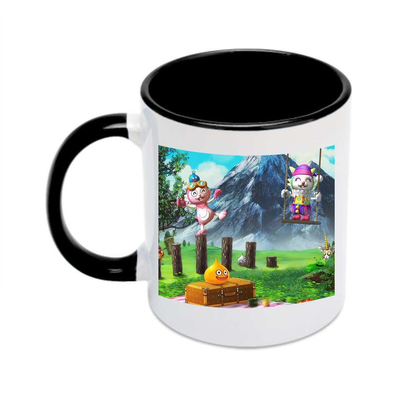 （画像用） ドラゴンクエスト Doragon Kuesuto Dragon Quest カラーマグカップ