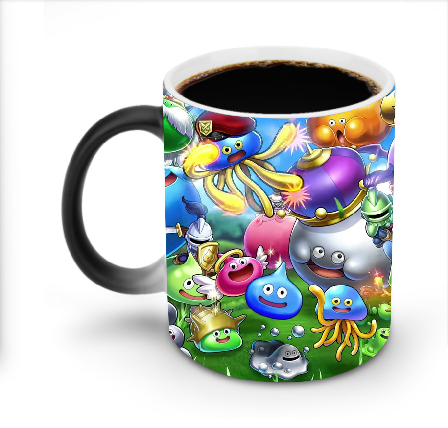 （画像用） ドラゴンクエスト Doragon Kuesuto Dragon Quest 温度変色マグカップ