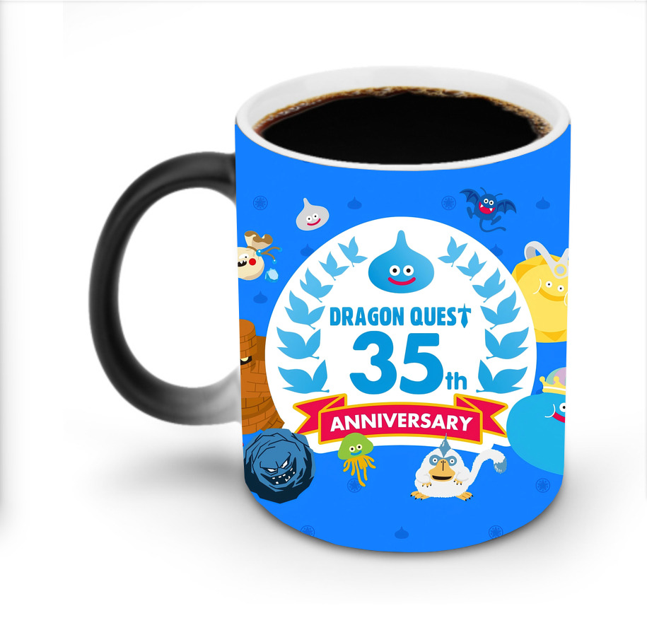（画像用） ドラゴンクエスト Doragon Kuesuto Dragon Quest 温度変色マグカップ