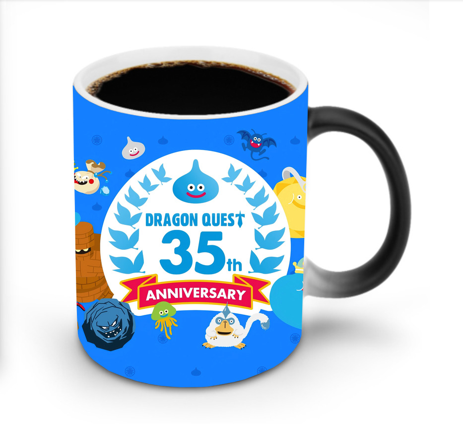 （画像用） ドラゴンクエスト Doragon Kuesuto Dragon Quest 温度変色マグカップ
