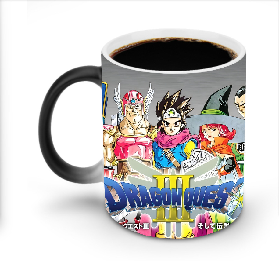 （画像用） ドラゴンクエスト Doragon Kuesuto Dragon Quest 温度変色マグカップ