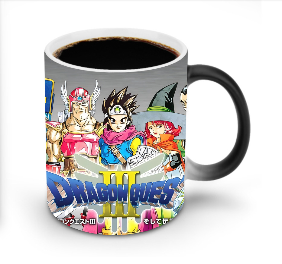（画像用） ドラゴンクエスト Doragon Kuesuto Dragon Quest 温度変色マグカップ